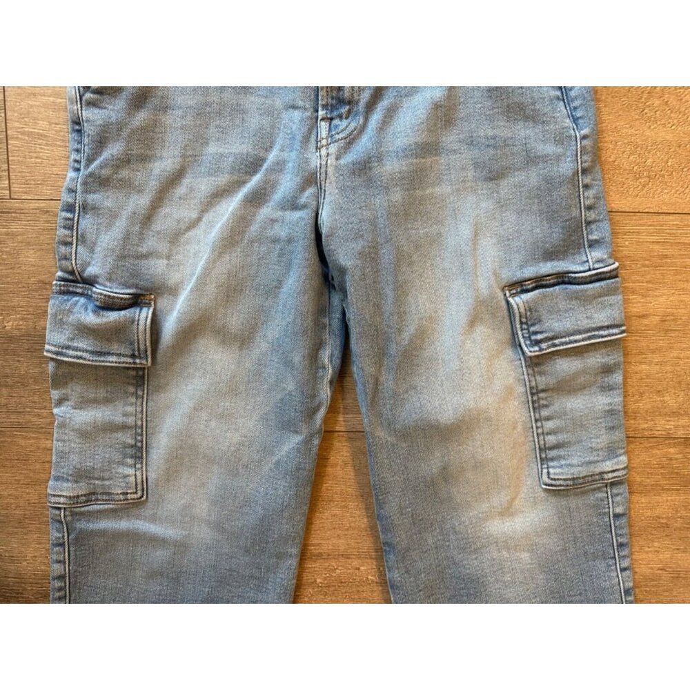 Mother Size 30 Straight Up Rambler Cargo Ankle in Bad Romance Straight Jeans - Picture 9 of 14